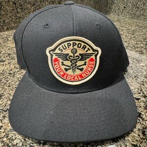 Support Your Local Nurse SnapBack hat